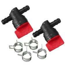 2pcs 1/4 Fuel-Shut Off Valve