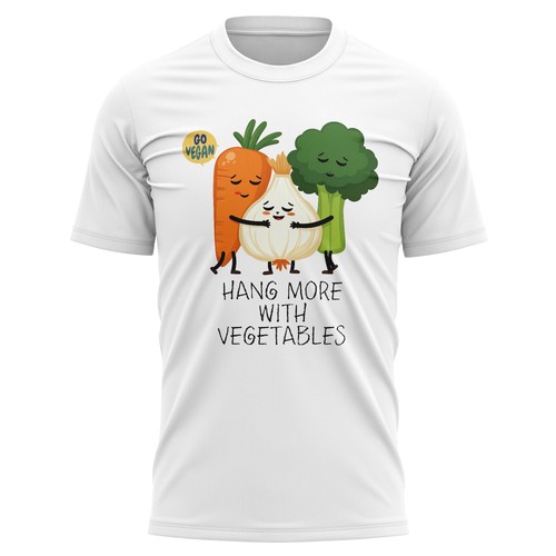 Mens funny vegan - t, shirt