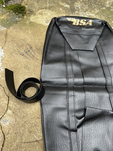 Seat cover for bsa bantam - seat,