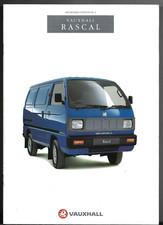 Vauxhall Rascal 1992-1993 UK Market Sales Brochure Van & Pick-Up Bedford