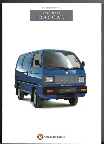 Vauxhall rascal 1992 - 1992-1993, uk