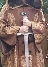 Warrior Coat with Assassin's Creed Hood up to 50" chest  Cosplay, LARP