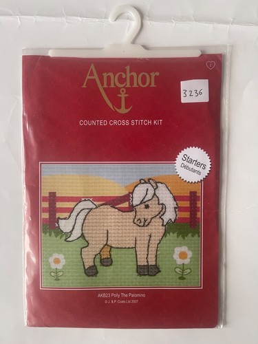 Anchor counted cross stich kit - anchor,