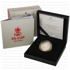 2022 Football FA Cup 150th Anniversary Two Pound Silver Proof Coin £2 Coin