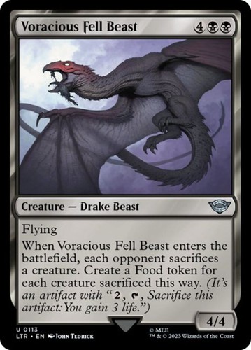 Voracious fell beast - beast, (113)