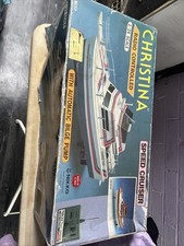 Christina Remote Control Boat Vintage 1/25 Scale Boxed by Nikko 1982 Rare Item