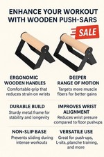 Wooden Gymnastic Push up