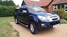 ISUZU D MAX UTAH D/C 4X4 TRUCK  2499CC 2015 91K FSH **NO VAT** SUPER