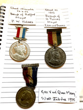 Edward V11 and George V  Medals