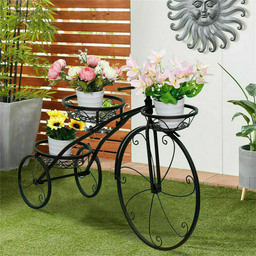 Rustproof metal bike - rustproof, plant