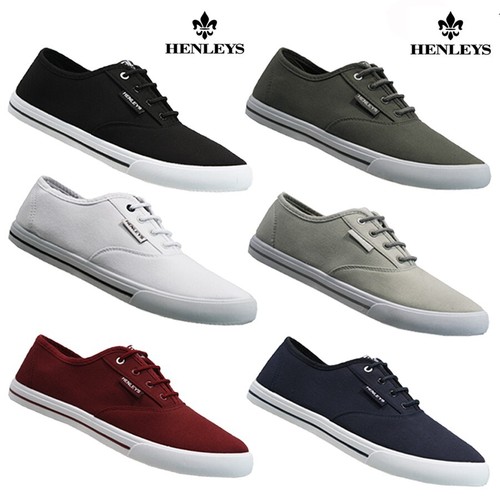 Mens lace casual canvas - up,