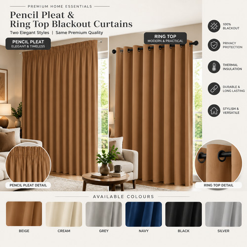 Thermal blackout curtains - thermal,