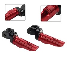Red Front Footrests Foot Peg