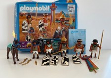 Playmobil Set 4245 Egyptian Soldiers Troop with Horse & Weapons