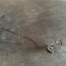 Qualcast suffolk punch 35s/14s/43s/17s Throttle Cable & Lever - Lawnmower parts