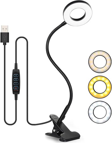 Led usb clamp clip - clip, on