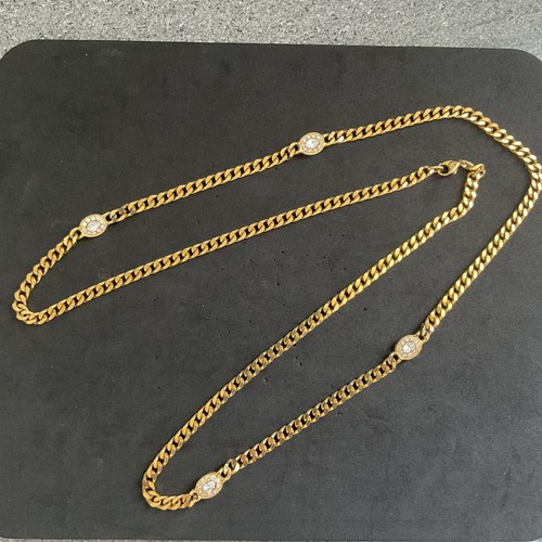 Long gold tone - tone, chunky