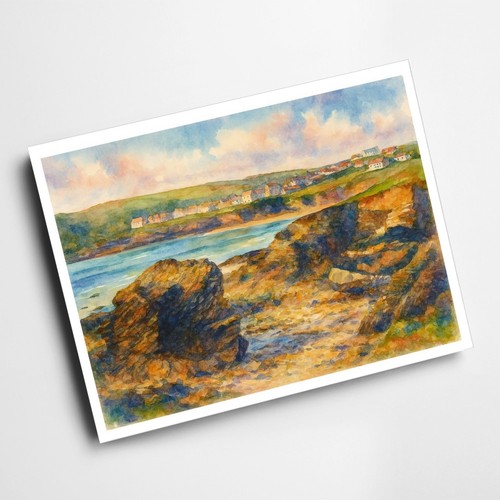 Print the sands polzeath - -, sands,