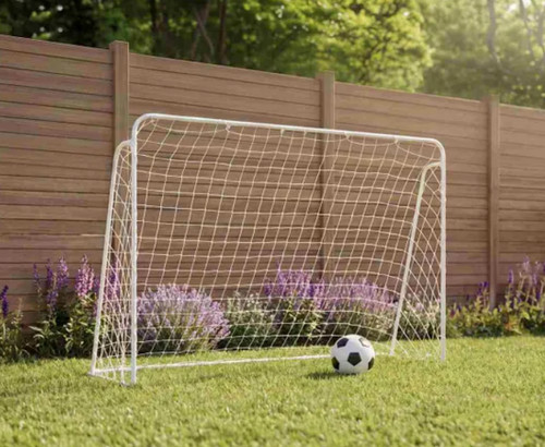 7ft 5ft metal football goal - x,
