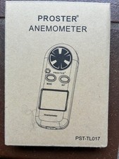 anemometer  -Proster  PST-TL017  Wind and temperature range