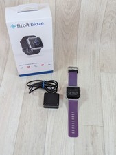 Fitbit FB502SPMS Blaze Smart Small Fitness Watch - Plum - Boxed 