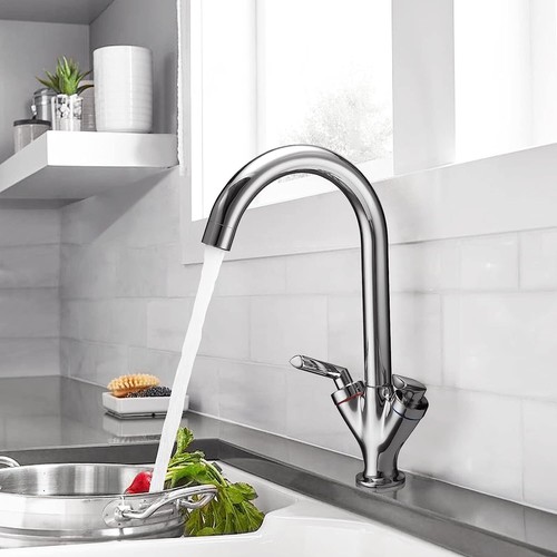 Modern kitchen sink mixer - sink, taps