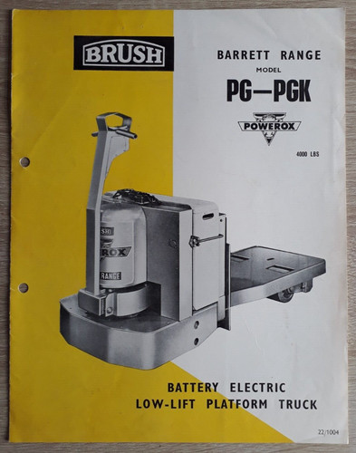 Brush platform trucks brochure - brush,