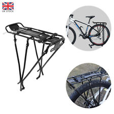 Alloy Rear Bicycle Pannier Rack Carrier Bag Luggage Cycle Mountain Bike 65kg Max