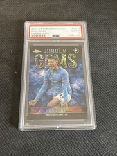Foden | Man City | Hidden Gems | 22/23 Stadium Club Chrome | PSA 8