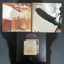 Led Zeppelin 3 x Vinyl Record LP Job Lot Song Remains The Same II Led Zeppelin