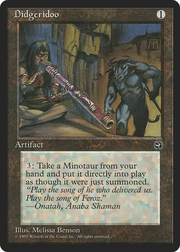 Didgeridoo mtg magic - -,