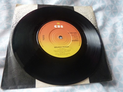 Toto rare georgy porgy - toto, 7"