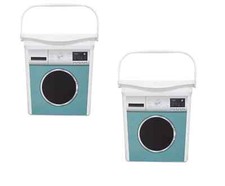 NEW 6L 2 X Plastic Washing Powder Soap Storage Box Laundry Detergent Container