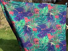 Fabric 50 X 56 in Long Intense Colours Lion Jungle