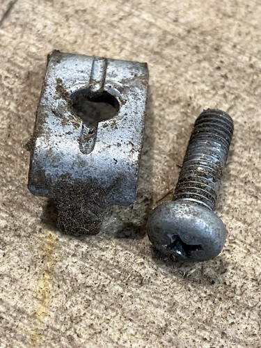 Throttle cable clamp - clamp,
