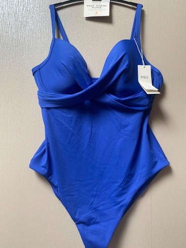 Blue tummy control wired - m&s,