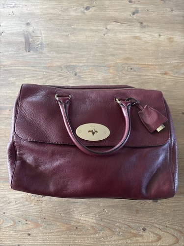Mulberry oxblood del - del, gold