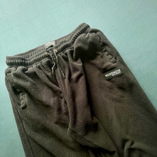 Mckenzie black fleece joggers - fleece,