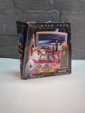 STAR TREK U.S.S. ENTERPRISE BRIDGE PLAYSET & CAPTAIN KIRK FIG. PLAYMATES Sealed 