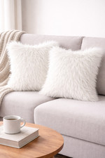 Fluffy Cushion Covers Set of 2