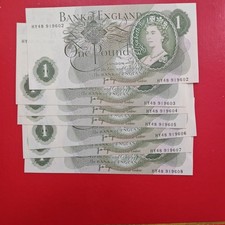  7 x CONSECUTIVE UNC Old One