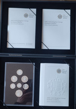 UK 2008 silver proof "Emblems"