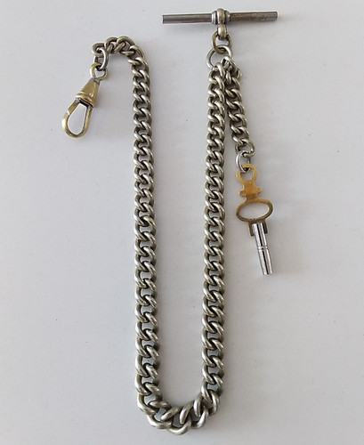 Antique pocket watch - pocket, chain