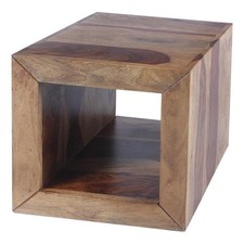 Benjara 16" Cube Shape