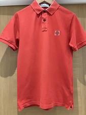Size Small Regular - Stone Island Red Short Sleeved Polo Shirt