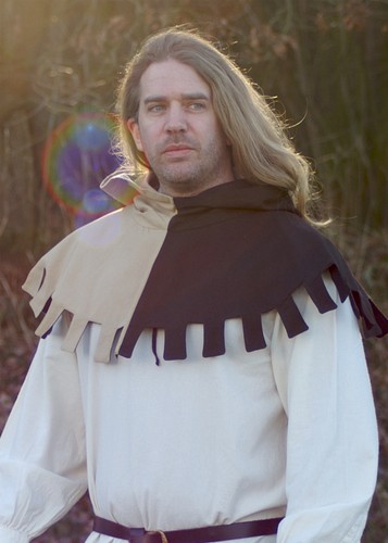 Medieval gugel with - gugel, zaddeln