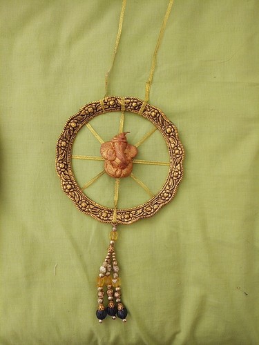 Indian handicraft golden - indian,