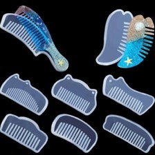 3D Silicone Comb Mold Resin