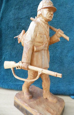 Old Colonial Hunter carved