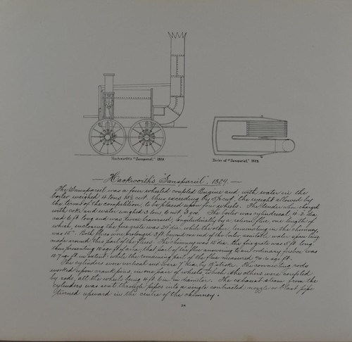 Antique steam locomotive art - steam,